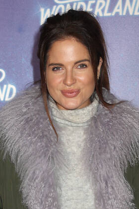 Binky Felstead attends the Hyde Park Winter Wonderland 2022 VIP Preview Night in London. NOVEMBER 17th 2022  CMYx22482