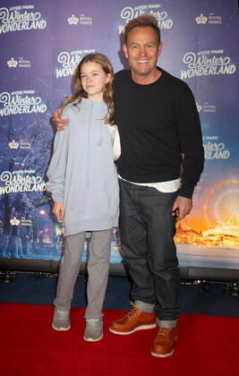 Jason Donovan attends the Hyde Park Winter Wonderland 2022 VIP Preview Night in London. NOVEMBER 17th 2022  CMYx22482