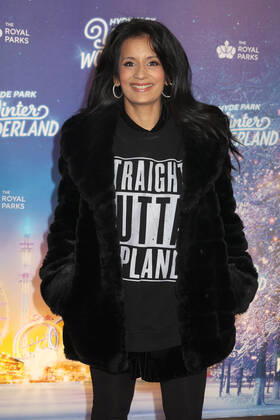 Sonali Shah attends the Hyde Park Winter Wonderland 2022 VIP Preview Night in London. NOVEMBER 17th 2022  CMYx22482