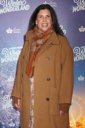 Kirstie Allsopp attends the Hyde Park Winter Wonderland 2022 VIP Preview Night in London. NOVEMBER 17th 2022  CMYx22482