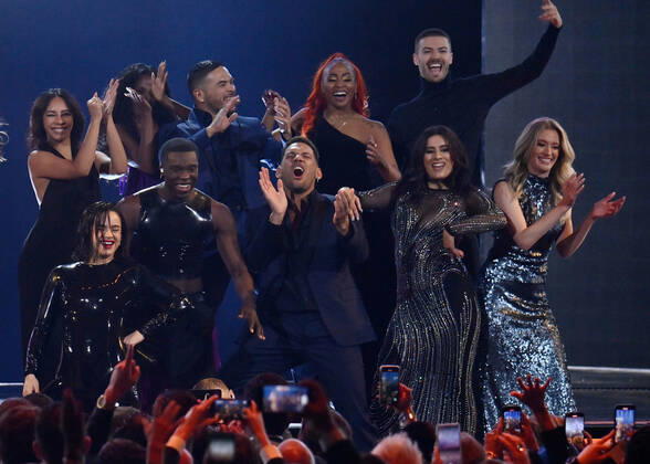 Rosalia performs onstage during the 23rd annual Latin Grammy Awards at the Michelob Ultra Arena at Mandalay Bay Resort and Casino in Las Vegas, Nevada on Thursday, November 17, 2022.  LAV20221117040 JIMxRUYMEN