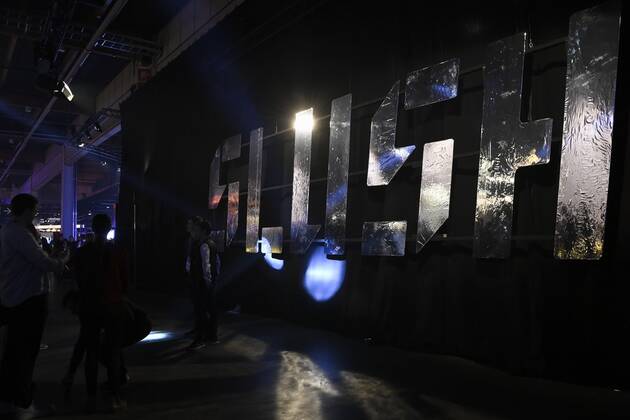 Slush logo during the Slush 2022 Startup Event in Helsinki, Finland on November 18, 2022. Helsinki Finland  Copyright: xEmmixKorhonenx LKKTF20221118173143AISJ