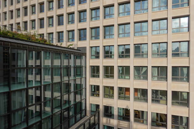 Paris, Morland Mixità Capitale (La Fà licità ), David Chipperfield Architects, Umbau eines früheren Bürogebäudes Paris, Morland Mixità Capitale (La Fà licità ), David Chipperfield Architects