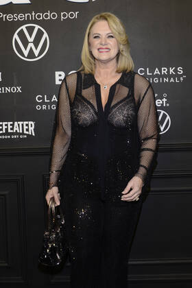 GQ Men Of tHe Year Black Carpet November 22, Mexico City, Mexico: Erika Buenfil attends the black carpet of the GQ Men Of The Year Awards at Proyecto Publicol Prim. on November 22, 2022 in Mexico City, Mexico. (Photo by Carlos Tischler Eyepix Group) Copyright: xCarlosxTischler xEyepixxGroupx CT_22112022_81898