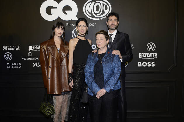 GQ Men Of tHe Year Black Carpet November 22, Mexico City, Mexico: Maria Ibarra, Celina del Villar, Benny Ibarra attend the black carpet of the GQ Men Of The Year Awards at Proyecto Publicol Prim. on November 22, 2022 in Mexico City, Mexico. (Photo by Carlos Tischler Eyepix Group) Copyright: xCarlosxTischler xEyepixxGroupx CT_22112022_81911