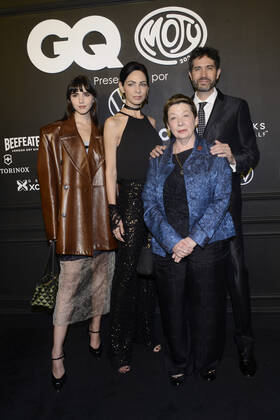 GQ Men Of tHe Year Black Carpet November 22, Mexico City, Mexico: Maria Ibarra, Celina del Villar, Benny Ibarra attend the black carpet of the GQ Men Of The Year Awards at Proyecto Publicol Prim. on November 22, 2022 in Mexico City, Mexico. (Photo by Carlos Tischler Eyepix Group) Copyright: xCarlosxTischler xEyepixxGroupx CT_22112022_81913