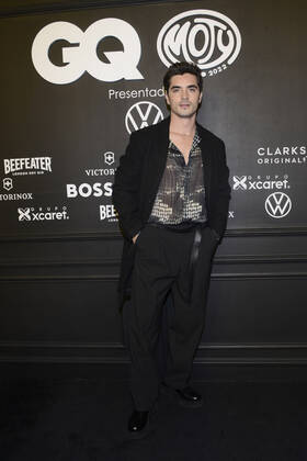 GQ Men Of tHe Year Black Carpet November 22, Mexico City, Mexico: Christian Estrada attends the black carpet of the GQ Men Of The Year Awards at Proyecto Publicol Prim. on November 22, 2022 in Mexico City, Mexico. (Photo by Carlos Tischler Eyepix Group) Copyright: xCarlosxTischler xEyepixxGroupx CT_22112022_81918