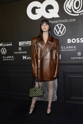 GQ Men Of tHe Year Black Carpet November 22, Mexico City, Mexico: Maria Ibarra attends the black carpet of the GQ Men Of The Year Awards at Proyecto Publicol Prim. on November 22, 2022 in Mexico City, Mexico. (Photo by Carlos Tischler Eyepix Group) Copyright: xCarlosxTischler xEyepixxGroupx CT_22112022_81921
