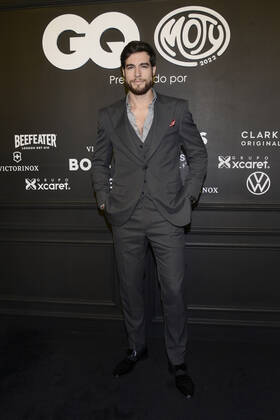 GQ Men Of tHe Year Black Carpet November 22, Mexico City, Mexico: Danilo Carrera attends the black carpet of the GQ Men Of The Year Awards at Proyecto Publicol Prim. on November 22, 2022 in Mexico City, Mexico. (Photo by Carlos Tischler Eyepix Group) Copyright: xCarlosxTischler xEyepixxGroupx CT_22112022_81932