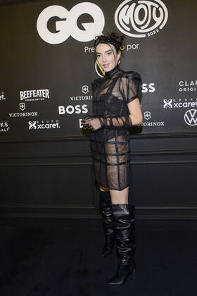 GQ Men Of tHe Year Black Carpet November 22, Mexico City, Mexico: Ana Pau Castell attends the black carpet of the GQ Men Of The Year Awards at Proyecto Publicol Prim. on November 22, 2022 in Mexico City, Mexico. (Photo by Carlos Tischler Eyepix Group) Copyright: xCarlosxTischler xEyepixxGroupx CT_22112022_81973