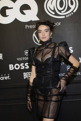 GQ Men Of tHe Year Black Carpet November 22, Mexico City, Mexico: Ana Pau Castell attends the black carpet of the GQ Men Of The Year Awards at Proyecto Publicol Prim. on November 22, 2022 in Mexico City, Mexico. (Photo by Carlos Tischler Eyepix Group) Copyright: xCarlosxTischler xEyepixxGroupx CT_22112022_81974