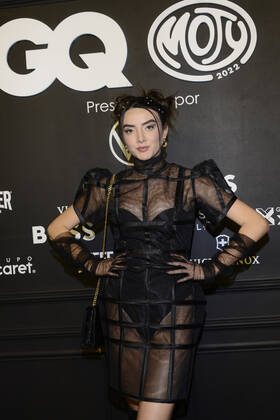 GQ Men Of tHe Year Black Carpet November 22, Mexico City, Mexico: Ana Pau Castell attends the black carpet of the GQ Men Of The Year Awards at Proyecto Publicol Prim. on November 22, 2022 in Mexico City, Mexico. (Photo by Carlos Tischler Eyepix Group) Copyright: xCarlosxTischler xEyepixxGroupx CT_22112022_81975