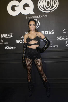 GQ Men Of tHe Year Black Carpet November 22, Mexico City, Mexico: Manelyk Gonzalez attends the black carpet of the GQ Men Of The Year Awards at Proyecto Publicol Prim. on November 22, 2022 in Mexico City, Mexico. (Photo by Carlos Tischler Eyepix Group) Copyright: xCarlosxTischler xEyepixxGroupx CT_22112022_81978