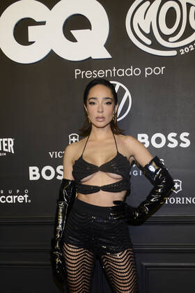 GQ Men Of tHe Year Black Carpet November 22, Mexico City, Mexico: Manelyk Gonzalez attends the black carpet of the GQ Men Of The Year Awards at Proyecto Publicol Prim. on November 22, 2022 in Mexico City, Mexico. (Photo by Carlos Tischler Eyepix Group) Copyright: xCarlosxTischler xEyepixxGroupx CT_22112022_81979