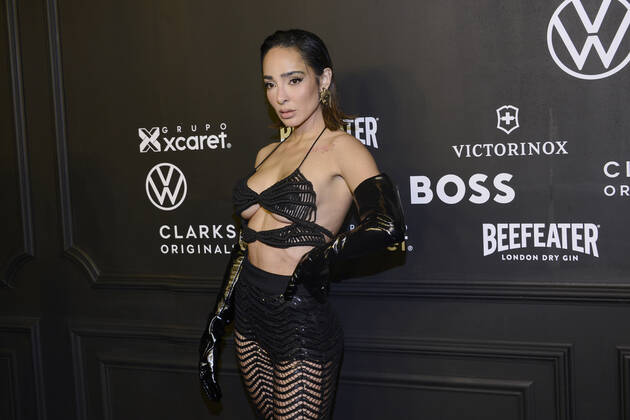 GQ Men Of tHe Year Black Carpet November 22, Mexico City, Mexico: Manelyk Gonzalez attends the black carpet of the GQ Men Of The Year Awards at Proyecto Publicol Prim. on November 22, 2022 in Mexico City, Mexico. (Photo by Carlos Tischler Eyepix Group) Copyright: xCarlosxTischler xEyepixxGroupx CT_22112022_81983