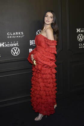 GQ Men Of tHe Year Black Carpet November 22, Mexico City, Mexico: Andrea Toscano attends the black carpet of the GQ Men Of The Year Awards at Proyecto Publicol Prim. on November 22, 2022 in Mexico City, Mexico. (Photo by Carlos Tischler Eyepix Group) Copyright: xCarlosxTischler xEyepixxGroupx CT_22112022_82039