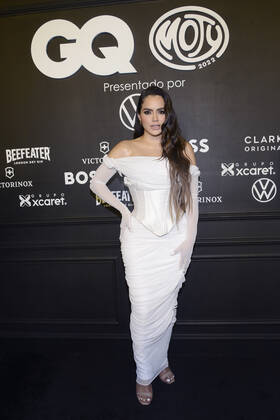 GQ Men Of tHe Year Black Carpet November 22, Mexico City, Mexico: Samadhi Zendejas attends the black carpet of the GQ Men Of The Year Awards at Proyecto Publicol Prim. on November 22, 2022 in Mexico City, Mexico. (Photo by Carlos Tischler Eyepix Group) Copyright: xCarlosxTischler xEyepixxGroupx CT_22112022_82045