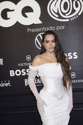 GQ Men Of tHe Year Black Carpet November 22, Mexico City, Mexico: Samadhi Zendejas attends the black carpet of the GQ Men Of The Year Awards at Proyecto Publicol Prim. on November 22, 2022 in Mexico City, Mexico. (Photo by Carlos Tischler Eyepix Group) Copyright: xCarlosxTischler xEyepixxGroupx CT_22112022_82047