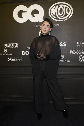 GQ Men Of tHe Year Black Carpet November 22, Mexico City, Mexico: Kunno attends the black carpet of the GQ Men Of The Year Awards at Proyecto Publicol Prim. on November 22, 2022 in Mexico City, Mexico. (Photo by Carlos Tischler Eyepix Group) Copyright: xCarlosxTischler xEyepixxGroupx CT_22112022_82078