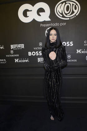 GQ Men Of tHe Year Black Carpet November 22, Mexico City, Mexico: Azul Guaita attends the black carpet of the GQ Men Of The Year Awards at Proyecto Publicol Prim. on November 22, 2022 in Mexico City, Mexico. (Photo by Carlos Tischler Eyepix Group) Copyright: xCarlosxTischler xEyepixxGroupx CT_22112022_82080