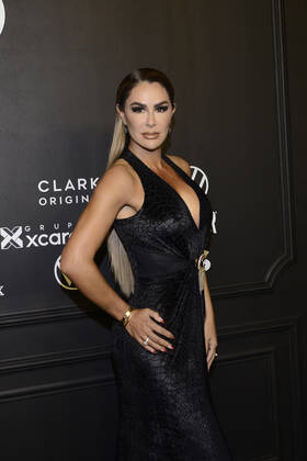 GQ Men Of tHe Year Black Carpet November 22, Mexico City, Mexico: Ninel Conde attends the black carpet of the GQ Men Of The Year Awards at Proyecto Publicol Prim. on November 22, 2022 in Mexico City, Mexico. (Photo by Carlos Tischler Eyepix Group) Copyright: xCarlosxTischler xEyepixxGroupx CT_22112022_82188