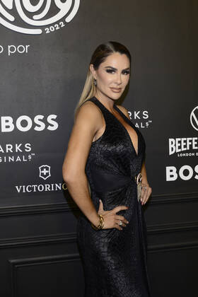 GQ Men Of tHe Year Black Carpet November 22, Mexico City, Mexico: Ninel Conde attends the black carpet of the GQ Men Of The Year Awards at Proyecto Publicol Prim. on November 22, 2022 in Mexico City, Mexico. (Photo by Carlos Tischler Eyepix Group) Copyright: xCarlosxTischler xEyepixxGroupx CT_22112022_82191