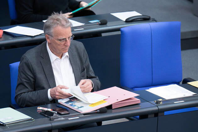 Stefan Wenzel, Parlamentarischer Staatssekretär Sitzung des Bundestags am 23.11.2022, Stefan Wenzel, Parlamentarischer Staatssekretär beim Bundesminister für Wirtschaft und Klimaschutz Berlin Berlin GER