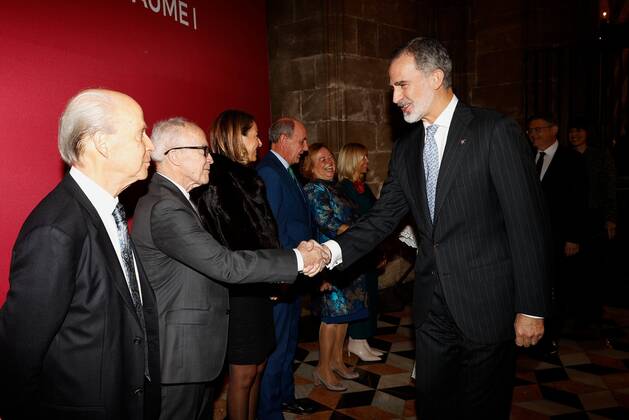 25-11-2022 Valencia Queen Letizia and King Felipe attend the 34th King Jaume I awards ceremony in Valencia, Spain. Â  Copyright: xPPEx