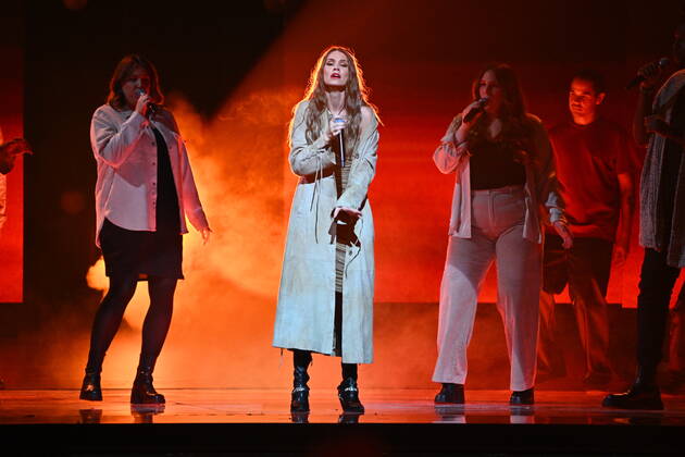 STOCKHOLM 20221125 Nike Sellmar during Friday nights final in Idol in Tele2 Arena Stockholm Sweden x10090x,  Copyright: xClaudioxBresciani TTx IDOL 2022 FINAL