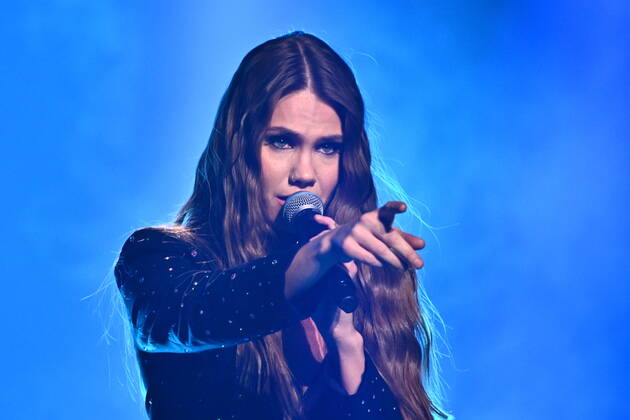 STOCKHOLM 20221125 Nike Sellmar during Friday nights final in Idol in Tele2 Arena Stockholm Sweden x10090x,  Copyright: xClaudioxBresciani TTx IDOL 2022 FINAL
