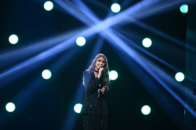 STOCKHOLM 20221125 Nike Sellmar during Friday nights final in Idol in Tele2 Arena Stockholm Sweden x10090x,  Copyright: xClaudioxBresciani TTx IDOL 2022 FINAL