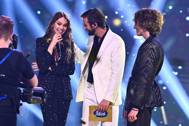 STOCKHOLM 20221125 Nike Sellmar wins Friday nights final in Idol in Tele2 Arena Stockholm Sweden x10090x,  Copyright: xClaudioxBresciani TTx IDOL 2022 FINAL