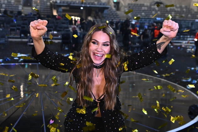 STOCKHOLM 20221125 Nike Sellmar wins Friday nights final in Idol in Tele2 Arena Stockholm Sweden x10090x, Copyright: xClaudioxBresciani TTx IDOL 2022 FINAL