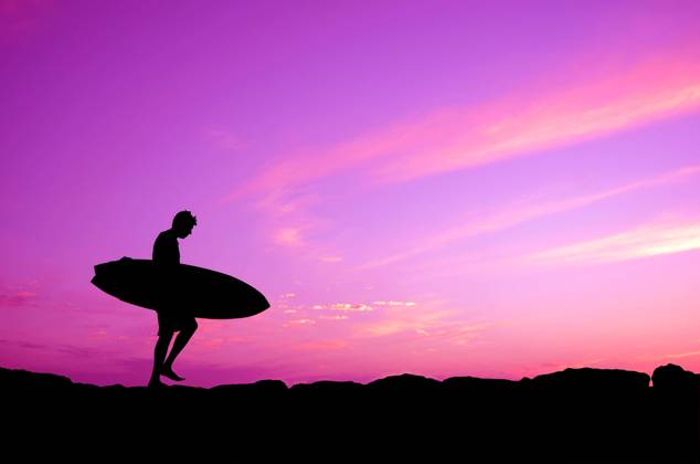 RECORD DATE NOT STATED Vacation Silhouette Of A Surfer Carrying His Board Against A Purple Sunset , 8561566.jpg, activity, australia, beach, Board, california, carry, Carrying, coast, copy, dawn, dude, dusk, exercise, fun, hawaii, holiday, home, male, man, nature, night, ocean, pacific, paradise, people, person, pink, Purple, recreation, rocks, sea, Silhouette, sky, space, sport, summer, sunrise, Sunset, surf, surfboard, Surfer, surfing, travel, tropical, tropics, twilight, Vacation, walk, water, waves,