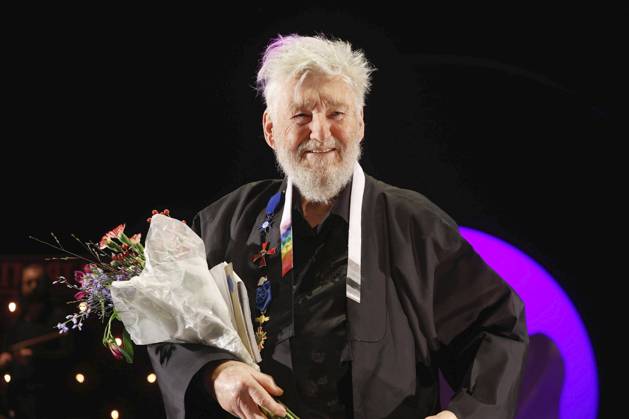 Achim Freyer bei der Verleihung des Deutschen Theaterpreises Der Faust 2022 im Düsseldorfer Schauspielhaus. Düsseldorf, 26.11.2022