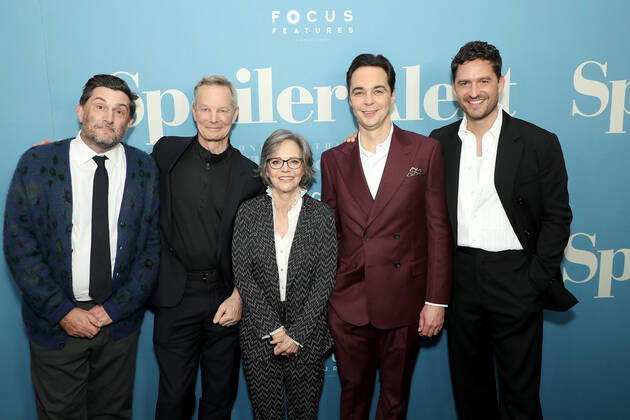 New York Premiere Of Focus Features Spoiler Alert . Featuring: Michael Showalter (Director, Writer), Bill Erwin, Sally Field, Jim Parsons and Ben Aldridge Where: New York, New York, United States When: 29 Nov 2022 Credit: Marion Curtis StarPix for Focus Features Startraksphoto.com Cover Images Copyright: xx 52233629 EDITORIAL USE ONLY. NOT FOR USE BY NEWSPAPERS BASED IN THE UK.