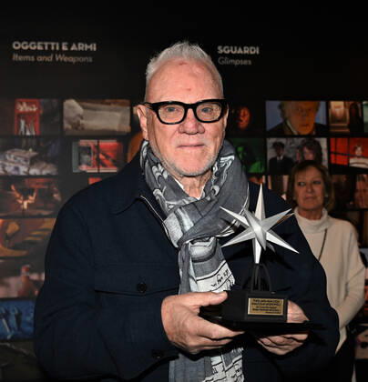 Torinoi,Italy Torino Film Festival 40th edition photocall Malcolm McDowell receives the Stella della Mole award In the picture:Malcolm McDowell receives the Stella della Mole award  Copyright: xNickxZonnax xipa-agency.netx xNickxZonnax IPA_IPA34816521