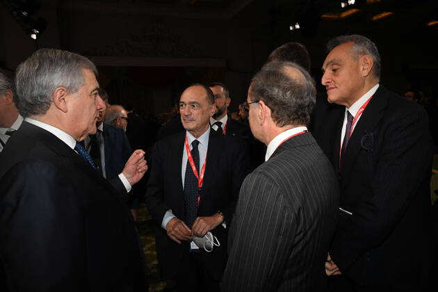 December 2, 2022, Rome, Italy: Italy s Minister for Foreign Affairs, Antonio Tajani, during Rome MED 2022 - Mediterranean Dialogues in Rome, 2 December 2022. ANSA CLAUDIO PERI Rome Italy  - ZUMAa110 20221202_zaf_a110_014 Copyright: xAnsa ClaudioxPerix