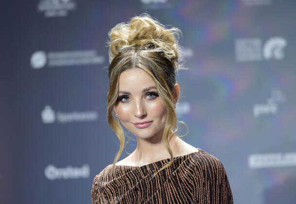 Anna HILTROP, Model, Verleihung Deutscher Nachhaltigkeitspreis am 02.12.2022 in Duesseldorf Deutschland.