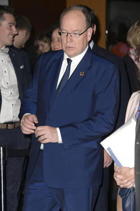Fürst Albert II. von Monaco bei der Verleihung des 15. Deutschen Nachhaltigkeitspreises 2022 im Maritim Hotel. Düsseldorf, 02.12.2022