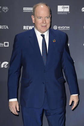 Fürst Albert II. von Monaco bei der Verleihung des 15. Deutschen Nachhaltigkeitspreises 2022 im Maritim Hotel. Düsseldorf, 02.12.2022