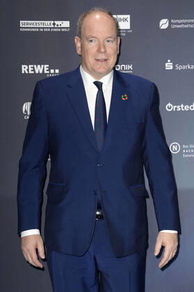 Fürst Albert II. von Monaco bei der Verleihung des 15. Deutschen Nachhaltigkeitspreises 2022 im Maritim Hotel. Düsseldorf, 02.12.2022