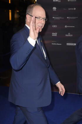 Fürst Albert II. von Monaco bei der Verleihung des 15. Deutschen Nachhaltigkeitspreises 2022 im Maritim Hotel. Düsseldorf, 02.12.2022