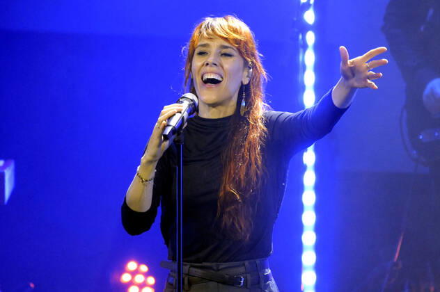 Zaz bei der Verleihung des 15. Deutschen Nachhaltigkeitspreises 2022 im Maritim Hotel. Düsseldorf, 02.12.2022