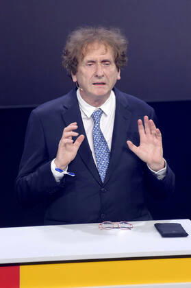 Michael Braungart bei der Verleihung des 15. Deutschen Nachhaltigkeitspreises 2022 im Maritim Hotel. Düsseldorf, 02.12.2022