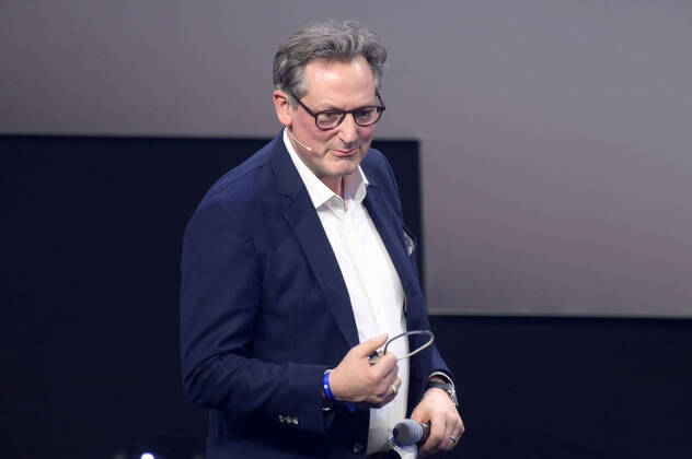 Eckart von Hirschhausen bei der Verleihung des 15. Deutschen Nachhaltigkeitspreises 2022 im Maritim Hotel. Düsseldorf, 02.12.2022