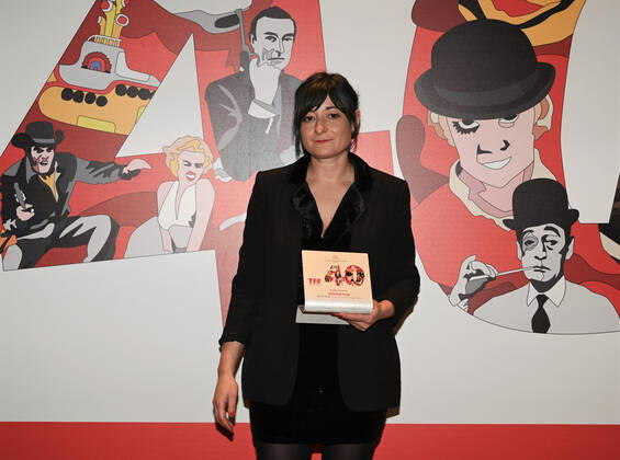 Torinoi,Italy Torino Film Festival 40th edition photocall awards ceremony In the picture:SIRENS director Ilaria Di Carlo Spazio Italia award Italian Short Film Competition  Copyright: xNickxZonnax xipa-agency.netx xNickxZonnax IPA_IPA34882926