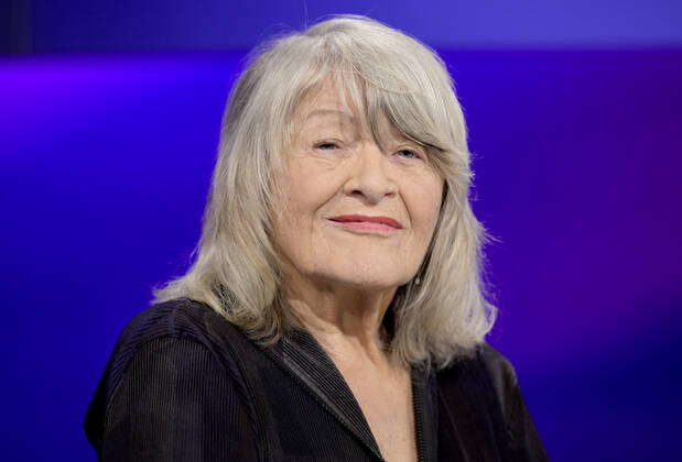 Talkshow Maischberger : Alice SCHWARZER , Journalistin und Publizistin , 29.11.2022 Alice SCHWARZER , Journalist and Author , 29.11.2022
