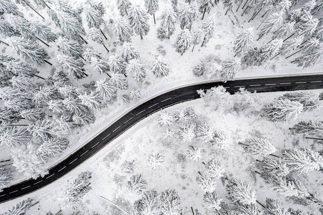 Bilder des Jahres 2022, News 12 Dezember News Bilder des Tages Schnee im Taunus Tief winterlich ist die Landschaft am Großen Feldberg im Taunus. Bei Schneeschauern sind heute mehrere Zentimeter Neuschnee gefallen., Schmitten Hessen Deutschland