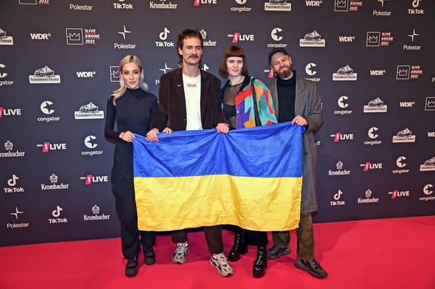 Entertainment Bilder des Tages Repair Together bei der 1live Krone 2022 in der Jahrhunderthalle in Bochum am 08.12.2022